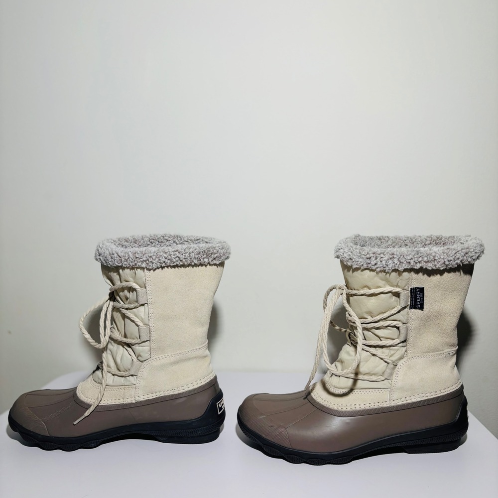 FINAL SALE 🚨Sperry Top-Sider Women's Syren Strait Oat Boots Size 7.5 - Picture 3 of 9
